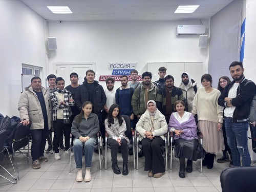 Встреча клуба интернациональной дружбы (КИД) со слушателями подготовительного отделения факультета международного образования