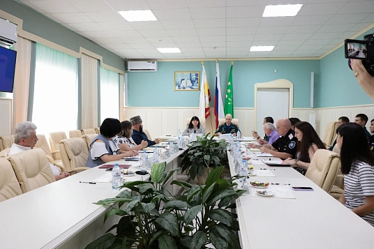 Заседание Общественного совета при ГУ МЧС России по РА