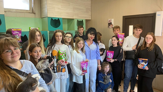 Акция зооволонтёров