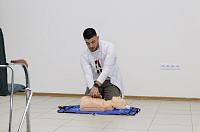 Студенты Мединститута организовали обучение первой помощи 
